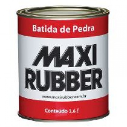 BATIDA DE PEDRA PRETO 3,6l - MAXI RUBBER