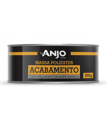 MASSA POLIÉSTER ACABAMENTO - 900G - ANJO