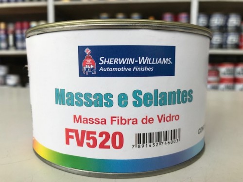 MASSA POLIÉSTER FIBRA DE VIDRO 800G SHERWIN-WILLIAMS 